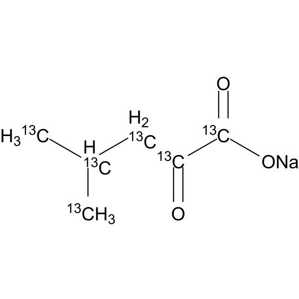 Alpha-ketoisocaproic acid-13C5 sodium 2483736-03-2